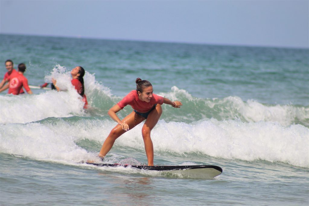 curso de surf